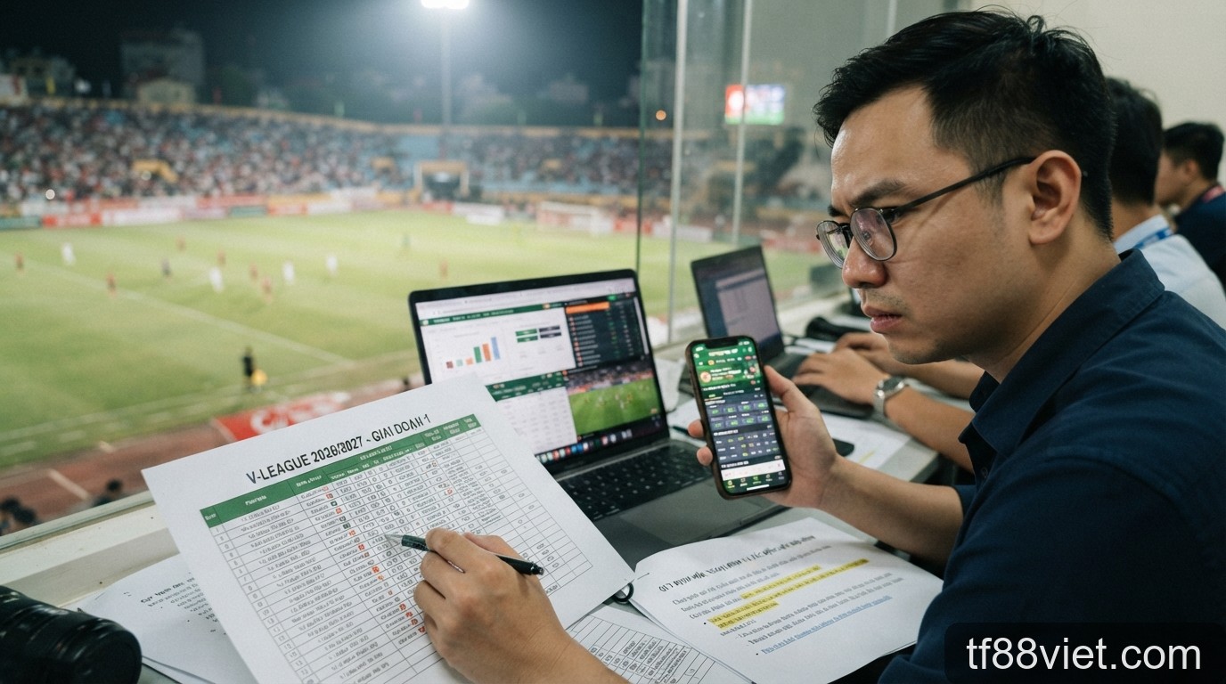 V-League 2026/2027: Phân tích lịch thi đấu và rủi ro kèo cược giai đoạn mở màn - 2