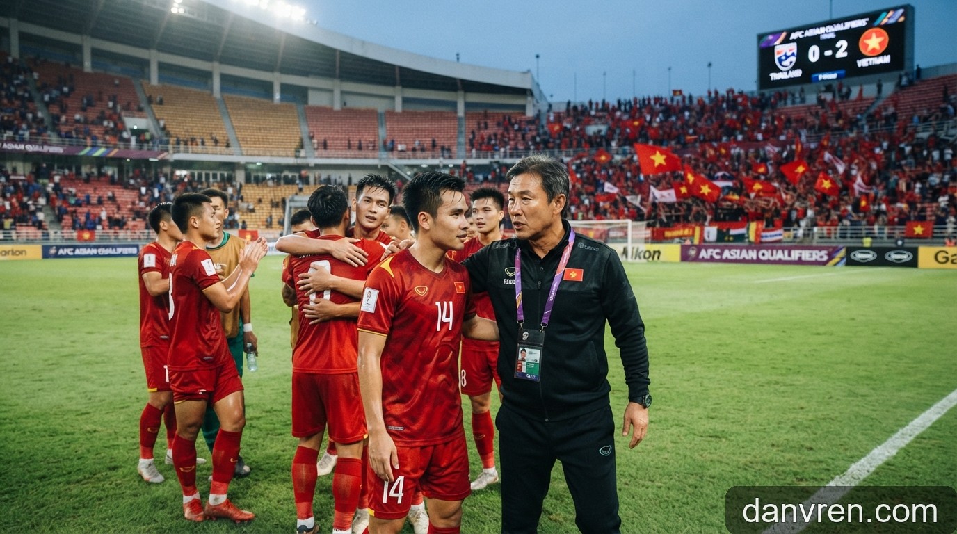 Việt Nam 2-0 Thái Lan: Lợi thế kép và bước đệm lịch sử tại Rajamangala - 2