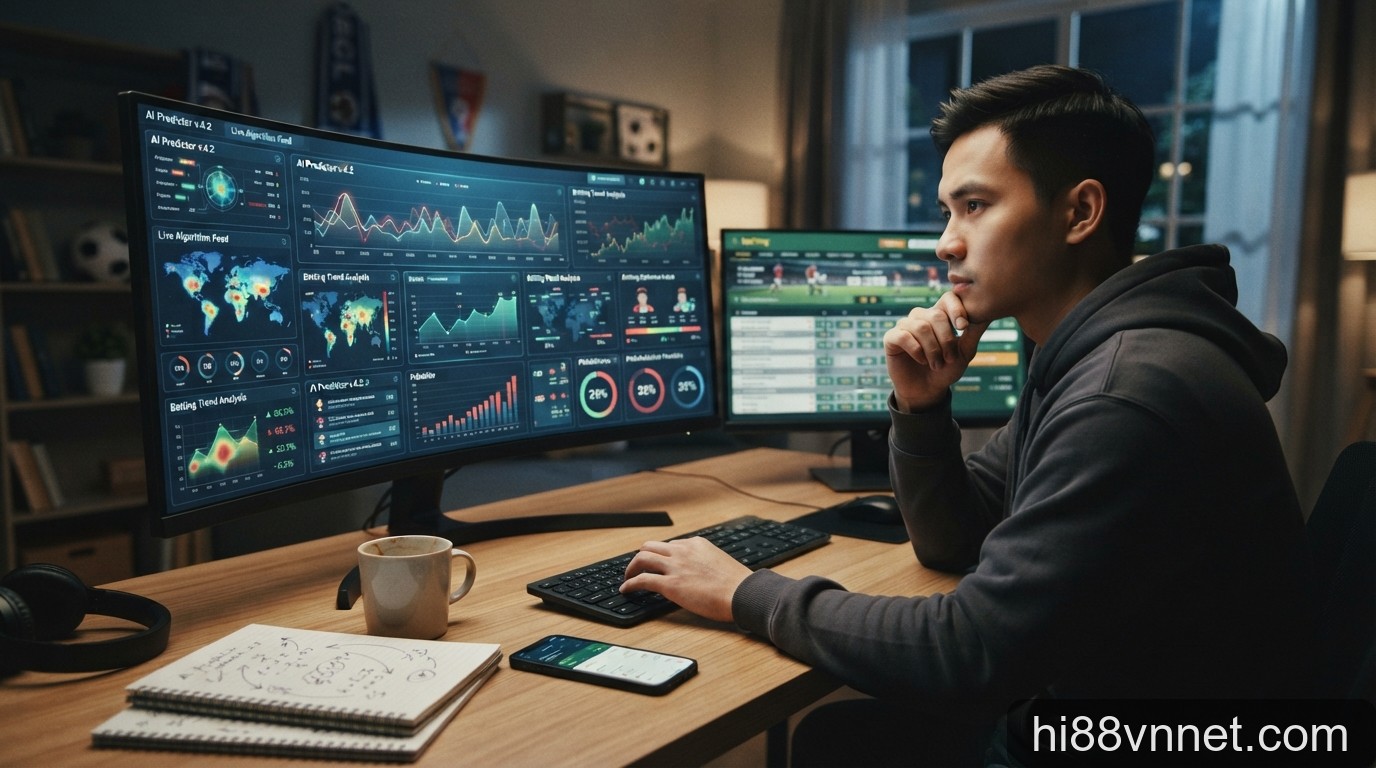 Cảnh báo thủ đoạn 'Dự đoán AI' và 'Thuật toán thắng cược' trong cá cược bóng đá 2026 - 2