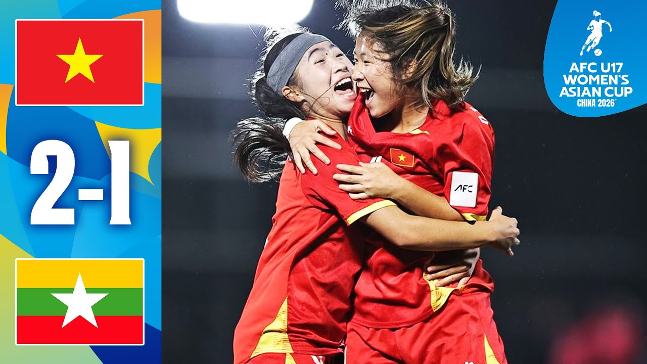 U17 nữ Việt Nam vào tứ kết AFC U17 Womens Asian Cup 2026 cú đá phạt của Linh Chi đường tới Trung Quốc Nhật Bản