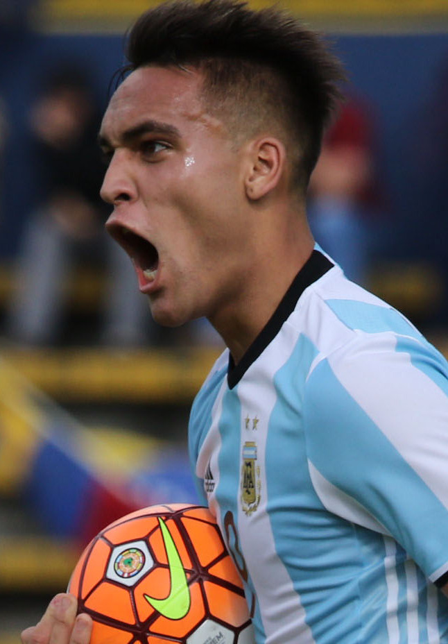 Lautaro Martínez ăn mừng chức vô địch Serie A 2025-26 cùng Inter Milan