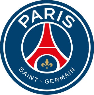 Logo Paris Saint-Germain FC — đội bóng vô địch Ligue 1 và Champions League 2025-26