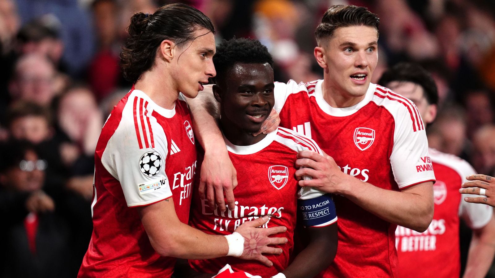 Saka Arsenal UCL 2026 Champions League